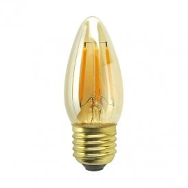 Bell Vintage 3.3W Warm White Dimmable LED Candle Bulb - Screw Cap