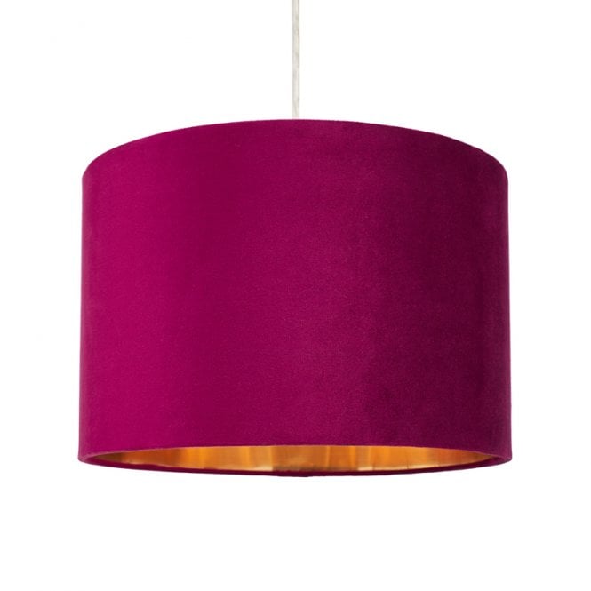 30cm Pleated Velvet Ceiling Pendant Lampshade – Modern Light Shade By FirstChoiceLighting