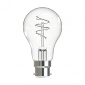 4.9W LED Dimmable Decorative Filament GLS Bulb - Bayonet Cap - Pack of 6