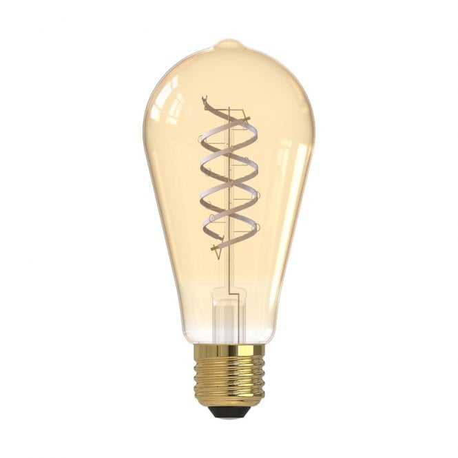 Dar Lighting 5.5W LED Dimmable Decorative Filament GLS Bulb - Screw Cap - Pack of 6