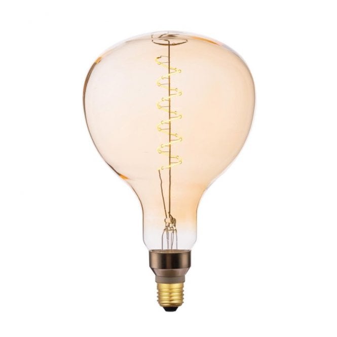 Dar Lighting Dar 4W Warm White 265lm Dimmable LED Vintage Decorative Filament Large Globe Bulb - Screw Cap