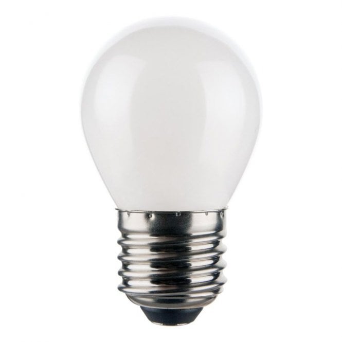 Dar Lighting Dar 4W Warm White 400lm Dimmable LED Frosted Golf Ball Bulb - Screw Cap