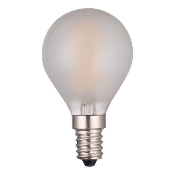 Dar Lighting Dar 4W Warm White 450lm LED Frosted Golf Ball - Small Screw Cap