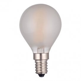Dar 4W Warm White 450lm LED Frosted Golf Ball - Small Screw Cap