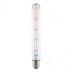 Dar 6W Warm White 650lm Dimmable LED Decorative Filament Tubular Bulb - Screw Cap