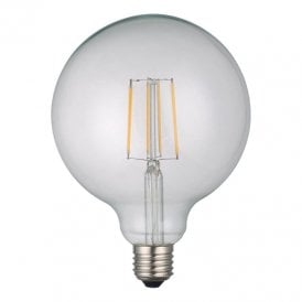 Dar 6W Warm White 700lm Dimmable LED Decorative Filament Large Globe Bulb - Screw Cap