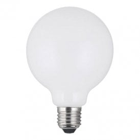 Dar 6W Warm White 700lm Dimmable LED Frosted Medium Globe Bulb - Screw Cap