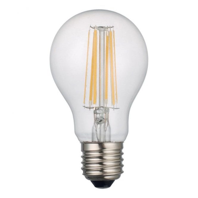 Dar Lighting Dar 8W Warm White 950lm Dimmable LED Decorative Filament GLS Bulb - Screw Cap