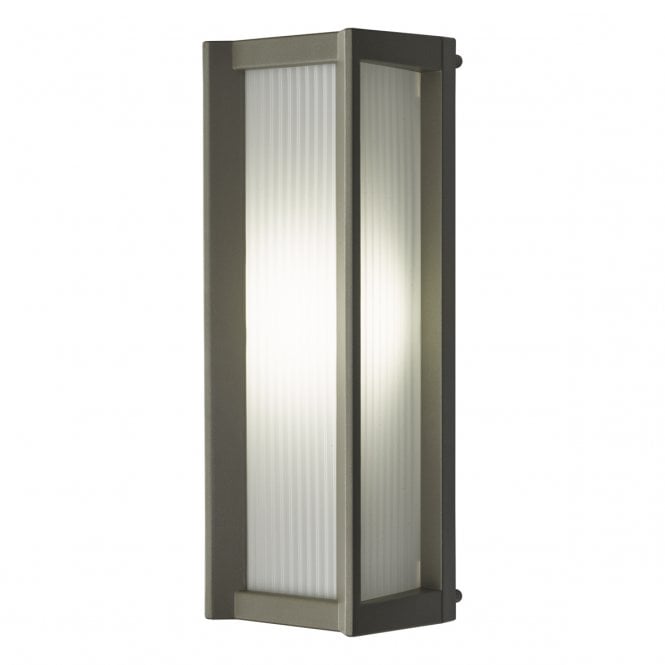 Dar Lighting Dar Atala Single Light LED Outdoor Wall Fitting In Black Finish