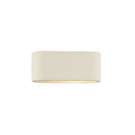 Dar Axton Small Oval Ceramic Wall Fitting