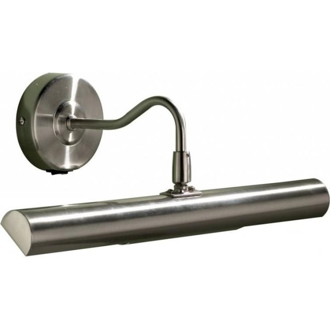 Dar Lighting Dar Onedin Switched Picture Light in Satin Chrome Finish