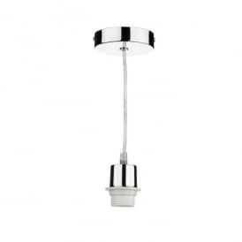 Dar Polished Chrome Suspension Kit with Clear Cable