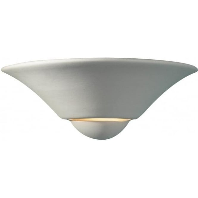 Dar Lighting SWI0748 Swift Single Light Ceramic Wall Washer