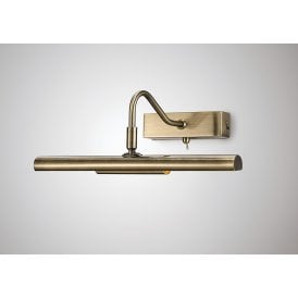 Abacus Picture Light - Antique Brass