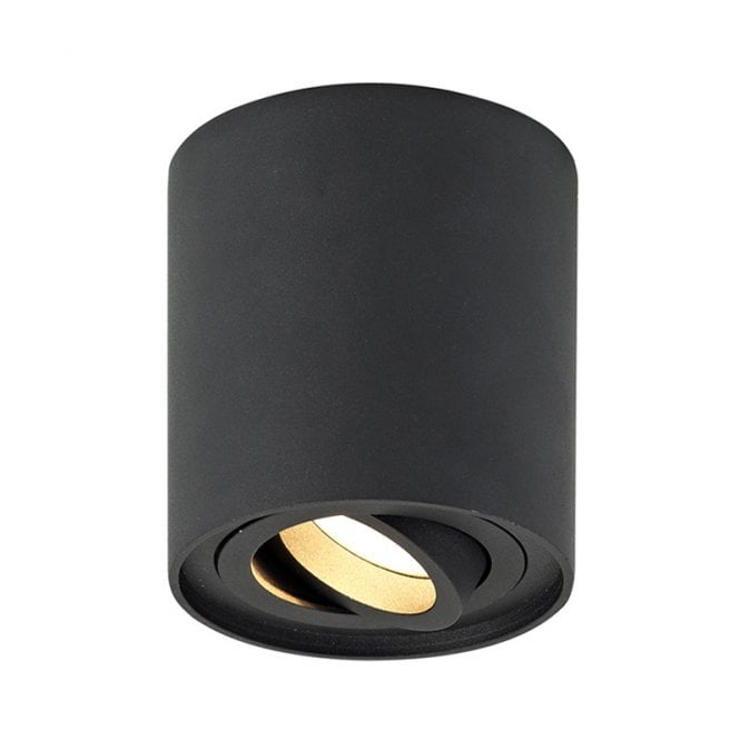 Deco Rico Adjustable Ceiling Spotlight - Sand Black