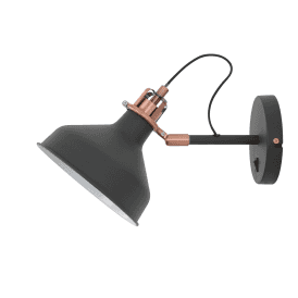Admiral Wall Light - Black