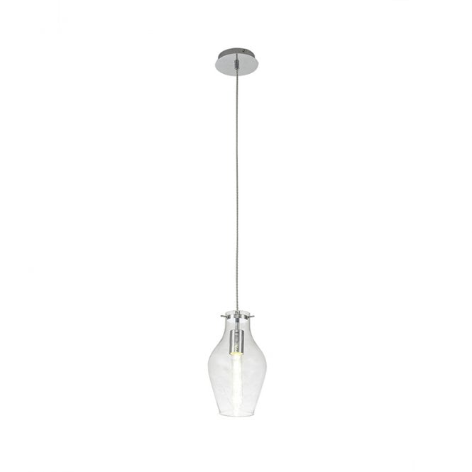 Discovery Lighting Alpha Glass Ceiling Pendant Light - Clear