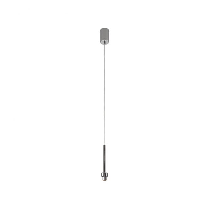 Discovery Lighting Arcdon Single Ceiling Pendant Lamp Holder In Polished Chrome Finish