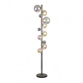 Astronomer 8 Light Floor Lamp - Iridescent