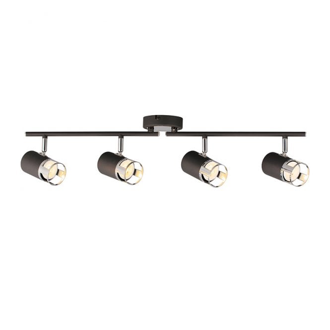 Discovery Lighting Atlanta 4 Light Spotlight Bar - Chrome