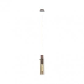 Austin Glass Ceiling Pendant Light - Amber