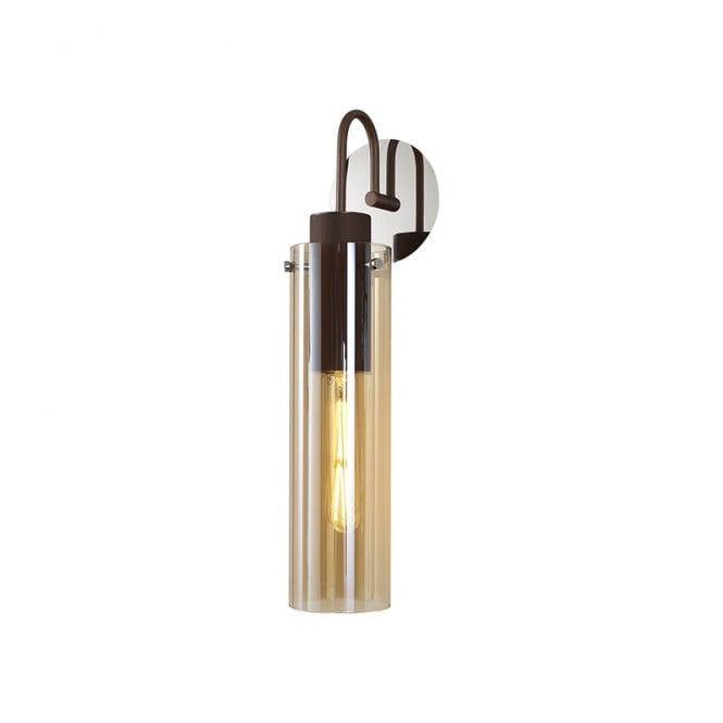 Discovery Lighting Austin Glass Wall Light - Amber