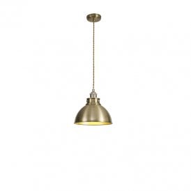 Davy Ceiling Pendant Light - Antique Brass