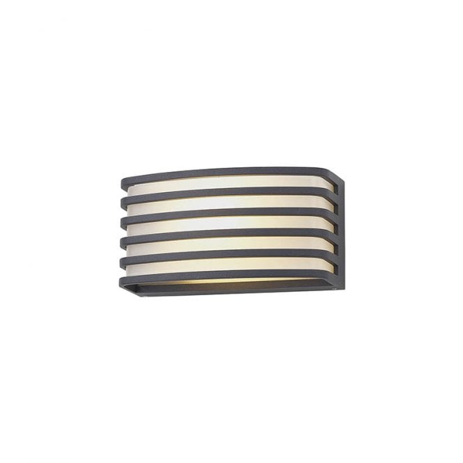 Discovery Lighting Denver Outdoor Flush Wall Light - Anthracite