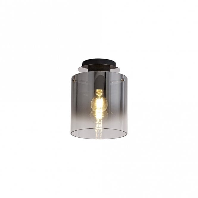 Discovery Lighting Jene Flush Ceiling Light - Black