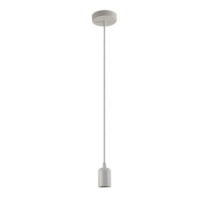 Discovery Lighting Nailas Ceiling Pendant Lamp Holder In White Finish
