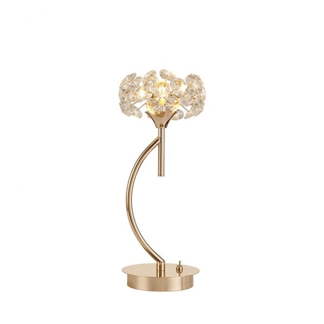 Discovery Lighting Paris Crystal Table Lamp - French Gold