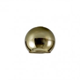 Royce Glass Ceiling Pendant Shade In Gold Finish