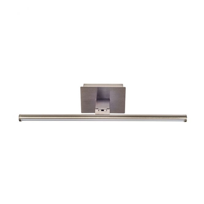 Discovery Lighting Slimline Large Battery Operated LED Picture Light With Remote Control In Satin Nickel Finish