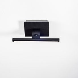 Slimline Small Battery Operated LED Picture Light In Matt Black Finish