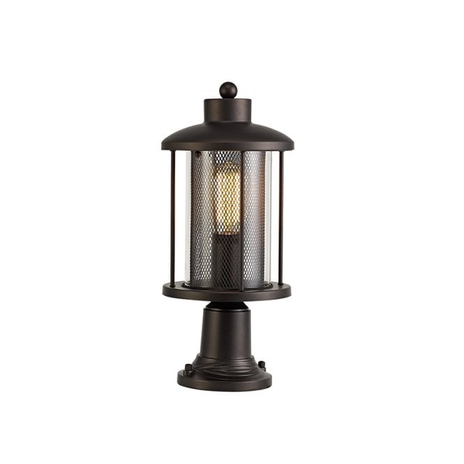 Discovery Lighting Voyager Outdoor Pedestal Light - Antique Bronze
