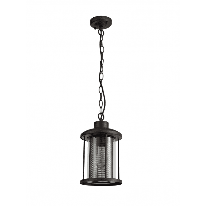 Discovery Lighting Voyager Single Light Ceiling Light in Antique Bronze Finish