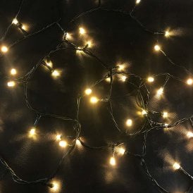 EasyFit Core 12v Garden Lights - 12M Warm White LED String Lights - 100 Lights