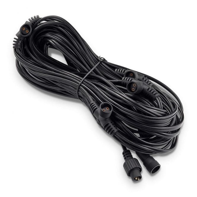EasyFit Core 12v  Garden Lights - 15M Main Cable with 6 Connectors