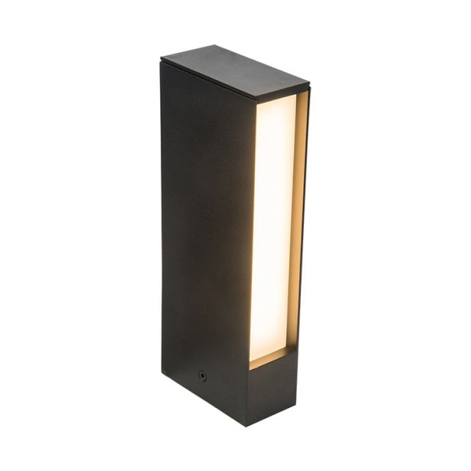 EasyFit Core 12v  Garden Lights - Camellia LED Outdoor Pathway Bollard Light - Black