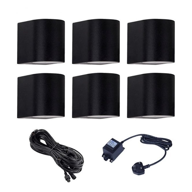 EasyFit Core 12v  Garden Lights - Fauna LED Wall Light Kit - 6 Lights