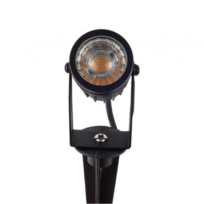 EasyFit Core 12v  Garden Lights - Magnolia LED Outdoor Spotlight - Black