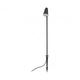EasyFit Core 12v Garden Lights - Thistle LED Outdoor Garden Stake Spotlight - Black