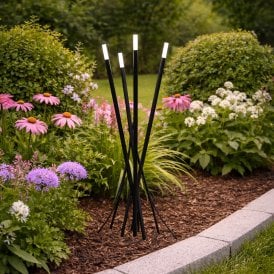 Easyfit Pro 24v Garden Lights - Bluebell LED Outdoor Feature Stake Light - Black