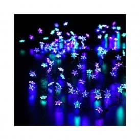 14.37M Pastel Micro Wire Star Garland with 480 Lights