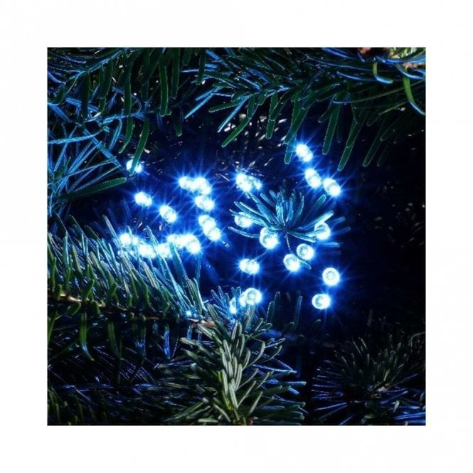 Edit Lighting 17.92M Set Of 240 Ice Blue LED Multi-Function String Lights With Green Cable