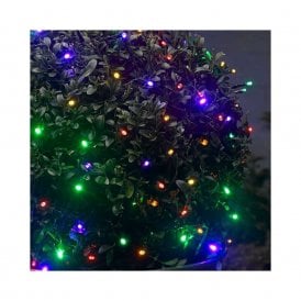 19M Battery Operated Multi-Coloured LED String Lights With 200 Lights