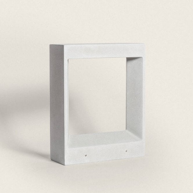 Edit Lighting Arvene 350 LED Outdoor Bollard Light In Concrete Finish