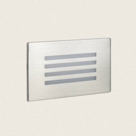 Baliza LED Recessed Outdoor Wall Light In Stainless Steel Finish
