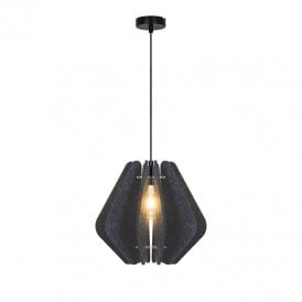 Barano Ceiling Pendant Light - Dark Grey