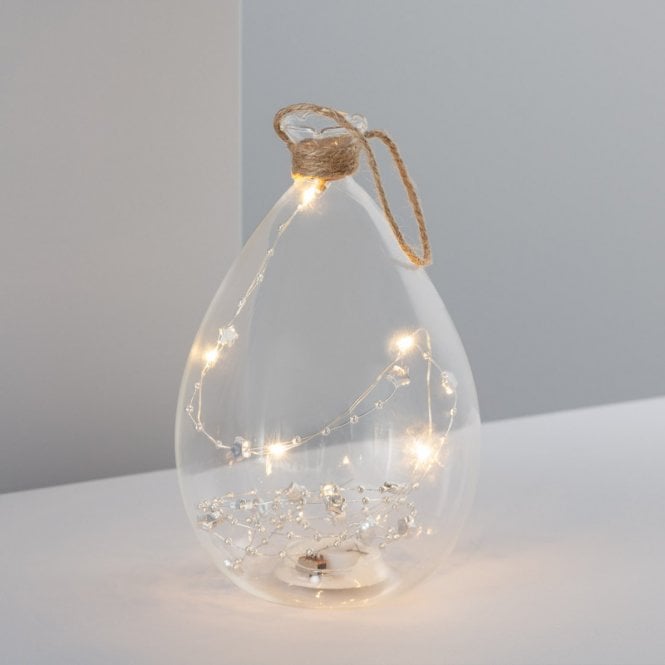 Edit Lighting Botero Battery Operated LED Glass Jar
